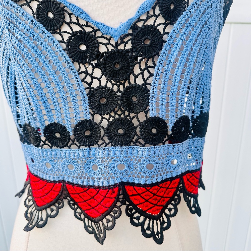 HOT & DELICIOUS KNITTED CROP TOP - Picture 11 of 16